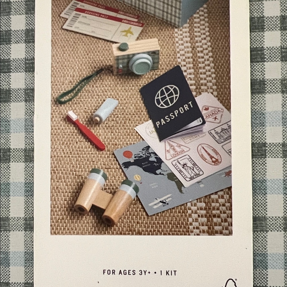 Hearth & Hand Blue and White Toy Travel Kit - Picture 6 of 6